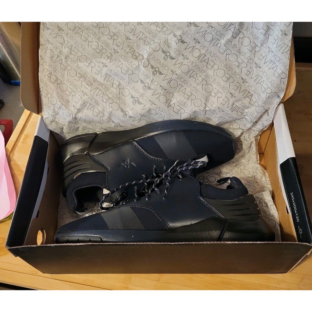 Creative Recreation Men's Shoes Motus Lace Up Navy Size 8 Reflective NEW - Picture 7 of 8